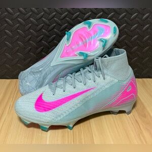 Nike Zoom Mercurial Superfly 10 Elite FG Prism Pack Soccer Cleats Mens Size 10